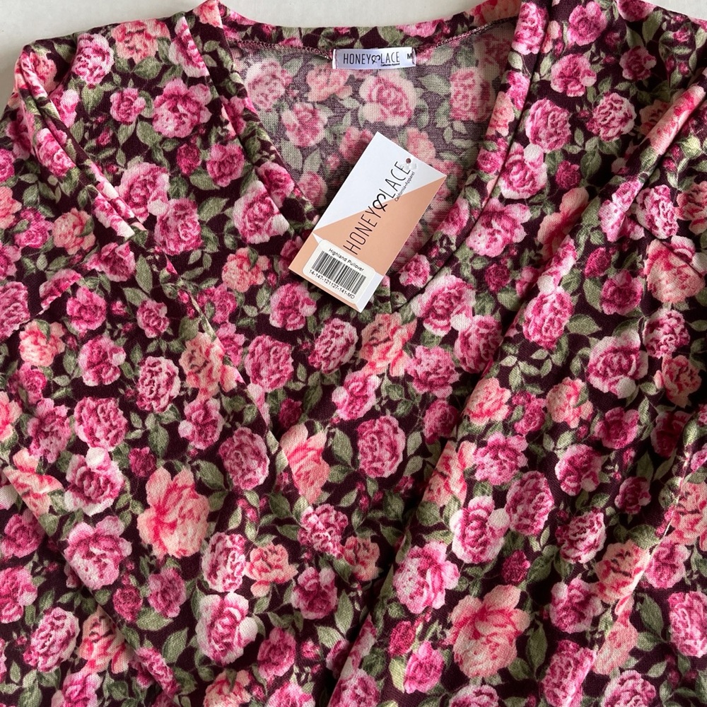 NWT HONEY & LACE PIPHANY HIGHLAND PULLOVER SWEATER